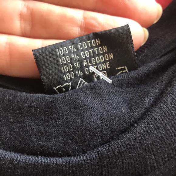 🇫🇷 NWT! Lyon, France T-Shirt Navy Blue - Picture 6 of 6